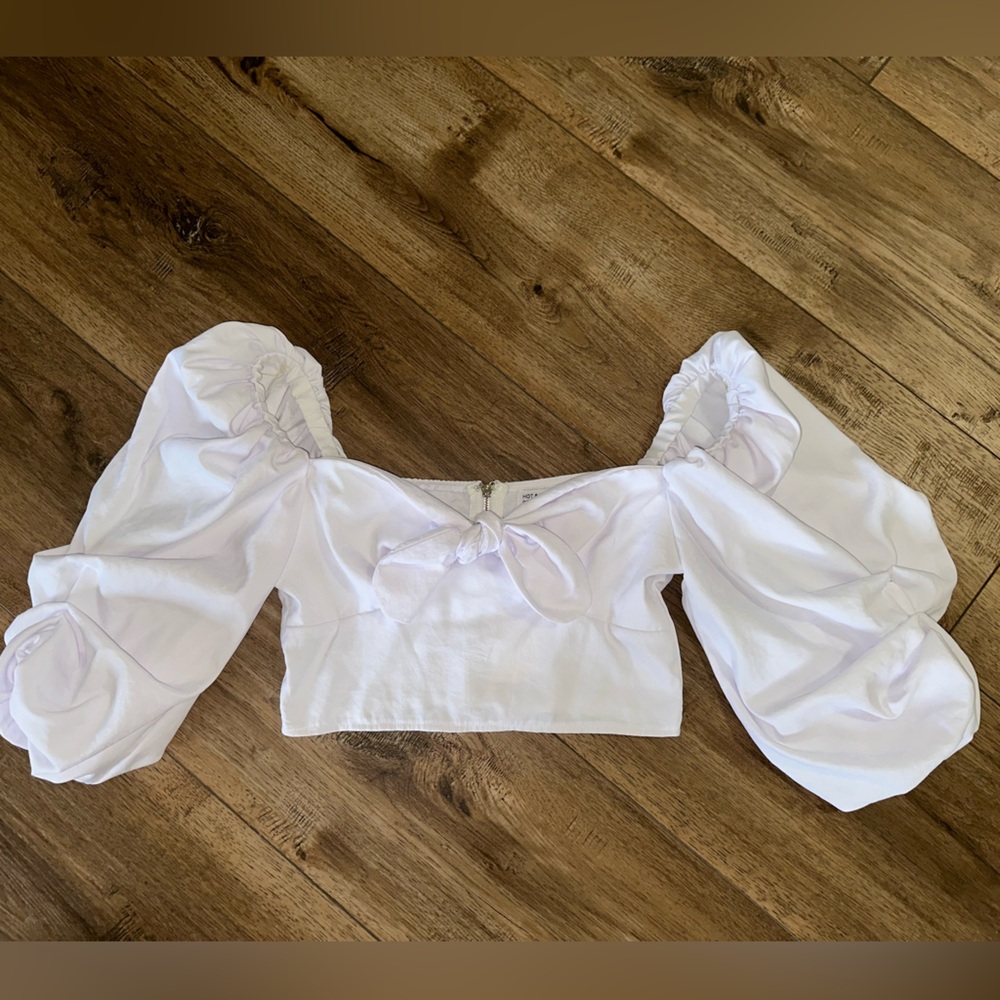 White Off the Shoulder top S